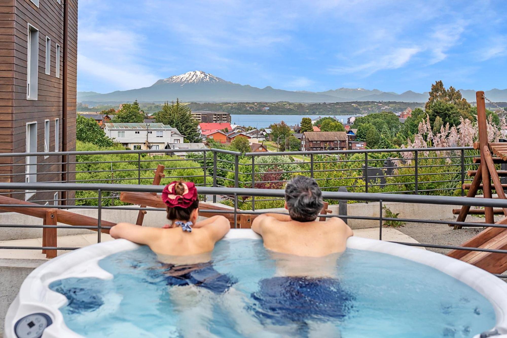 Exquisito Depa Con La Mejor Vista Al Lago Y Tinaja Puerto Varas Exterior photo